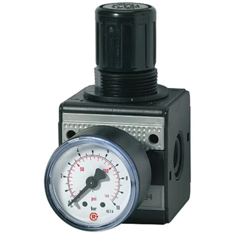 Riegler Druckregler durchg. Druckvers. »multifix« BG 3, G 1/2, 0,5-10 bar