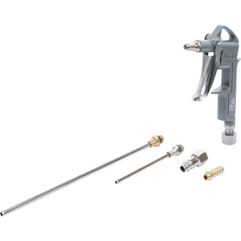 BGS - Druckluft-Ausblaspistole  Alu-Druckguss  mit 3 Düsen - 3215