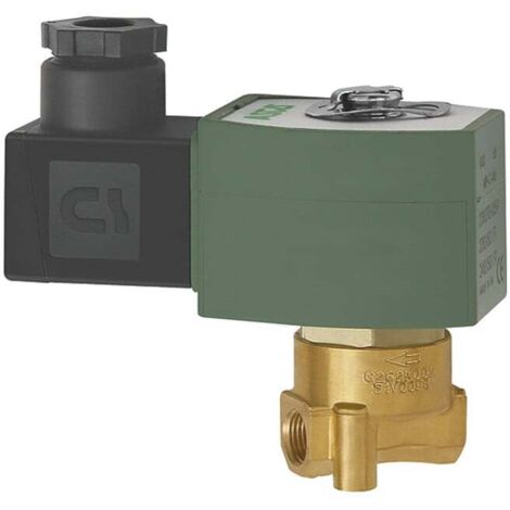 Riegler 2/2-Wege-MV.,MS,NC,direktg. 230 V,50-60 Hz,NBR,G 1/8, PN 0-12 bar (1/4)