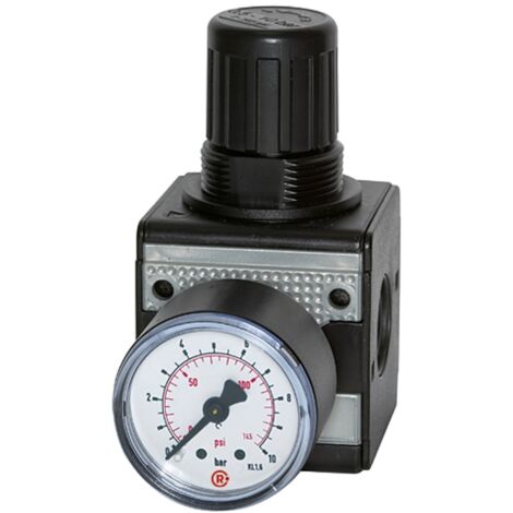 Riegler Präzisionsdruckregler »multifix«, BG 1, G 1/4, 0,1 - 3 bar (1/4)