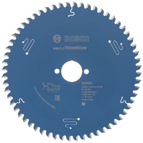 Bosch Kreissägeblatt Expert for Aluminium für Handkreissägen 200 x 30 x 2,8 mm 60 - 2608644103