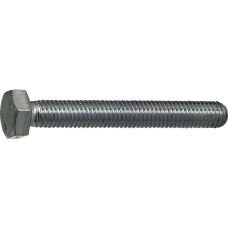 Sechskantschrauben ohne Schaft ø M 12x25 mm DIN933 Vollgewinde Stahl verzinkt