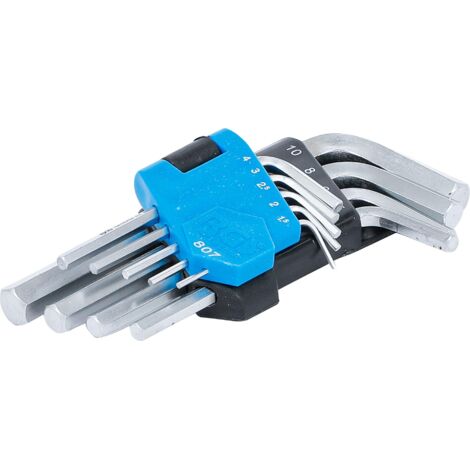 BGS Winkelschlüssel-Satz kurz Innensechskant 1,5 - 10 mm, 9-tlg.