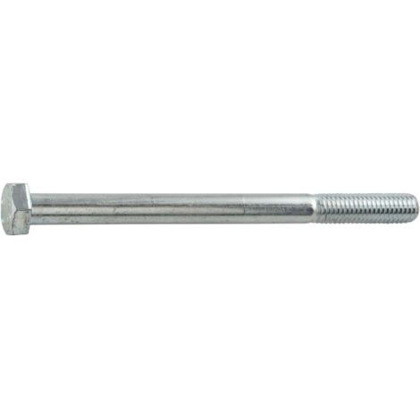 DIN 931/ISO 4014 Sechskant-Schaftschraube M18x80 Stahl 8.8 galvanisch verzinkt 25 Stk (1/4)