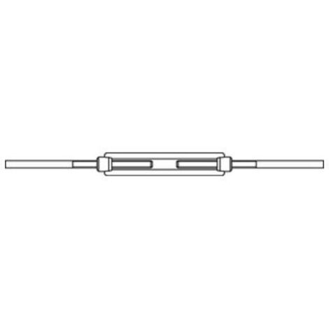 DIN 1480 Spannschlösser A 2 SP AE M 12 A 2 S (1/2)