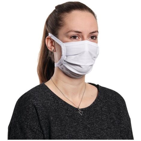 Mundschutzmasken aus Baumwolle zum Wiederverwenden wasch-/kochbar 25 Stk