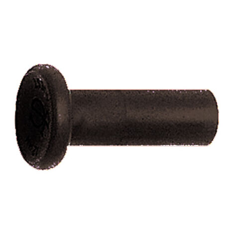 Riegler Verschlussstopfen POM, Stutzen 28 mm, Farbe schwarz (1/2)