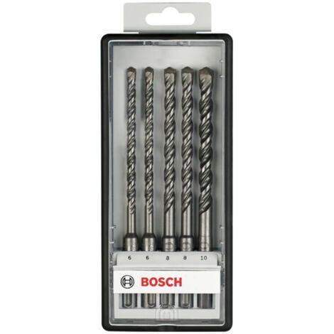 Bosch Hammerbohrer-Set SDS plus-5 Robust Line, 5-teilig, 6 - 10 mm