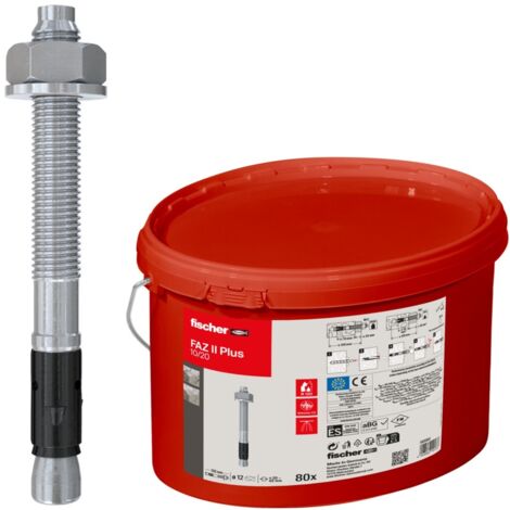 fischer Bolzenanker FAZ II Plus 12/20 im Eimer