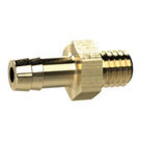 Riegler Einschraubschlauchtülle, M5, für Schlauch LW 6 mm, SW 7, MS