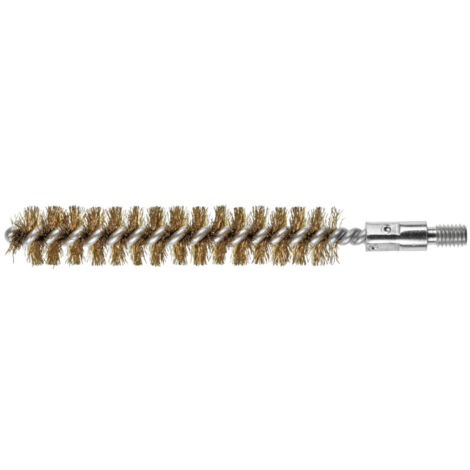 Lessmann Rohrbürste Messingdraht gewellt 0,15 mm, Bürsten-⌀ 15 mm