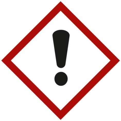 Gefahrstoffsymbol Ausrufezeichen, Typ: 03026