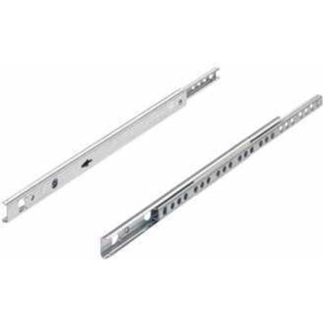 HETTICH 30767 Teilauszug KA 1730 Stahl verzinkt Nennlänge 450 mm 10 kg Schubkast