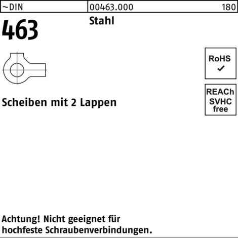 DIN 463 Stahl 8,4 S 1000 Stk (1/2)