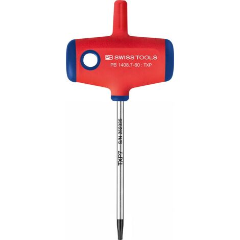 PB SWISS TOOLS TOOLS Quergriff-Schraubendreher IP7x60mm