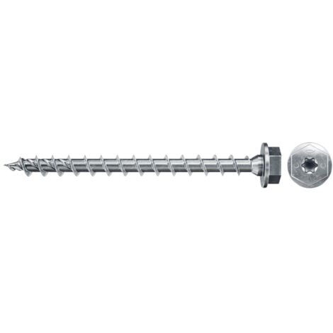 fischer Holzschraube PowerFast II 10,0x120 6kant TX blvz 50 50 Stk