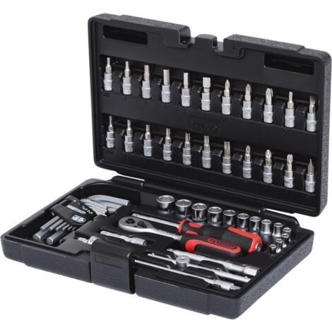 KS TOOLS 1/4" Steckschlüssel-Satz 51tlg. - 911.0651 (1/4)