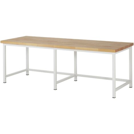 Rau Werkbank höhenverstellbar 8000-1, B2500xT900xH840-1040mm (1/4)