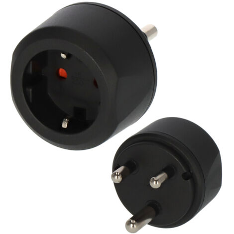 Brennenstuhl Travel Adapter Schutzkontakt/ Südafrika/Indien 5 Stk (1/4)