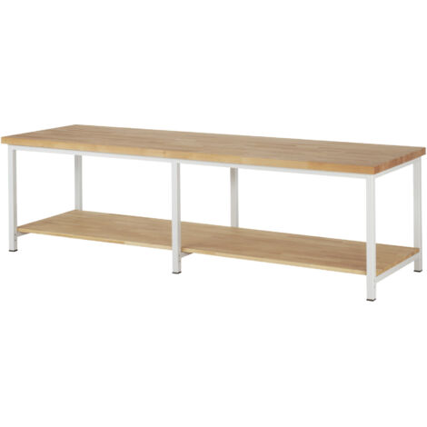 Rau Werkbank höhenverstellbar 8000-7, B3000xT900xH840-1040mm (1/4)