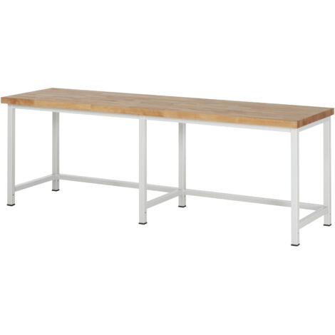 Rau Werkbank höhenverstellbar 8000-1, B2500xT700xH840-1040mm (1/4)