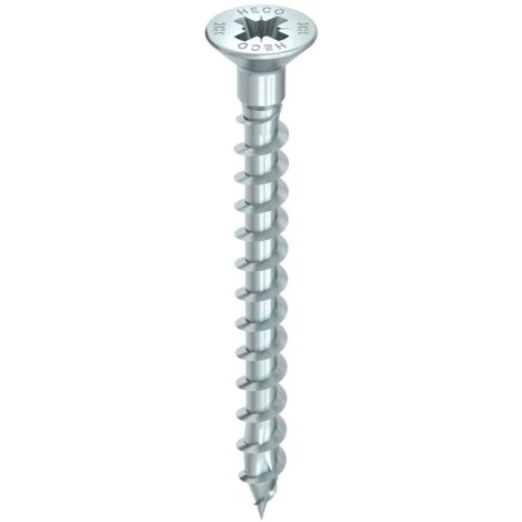 HECO-TOPIX-plus 5,0 x 70, Senkkopf + Kopfbohrung, Pozi-Drive, VVG, A3K 100 Stk (1/4)