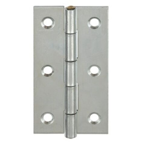 VORMANN Tür-Scharnier schmal B26xH40mm,gerollt verzinkt