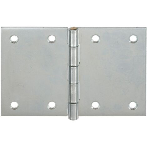 VORMANN Tür-Scharnier breit B145xH100mm,gerollt verzinkt