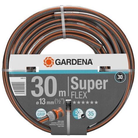 Gardena Premium SuperFLEX Wasserschlauch 30 Meter grau orange