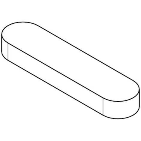25 Passfedern DIN 6885 Form A - 14x9x40 Mm Aus Stahl C45K