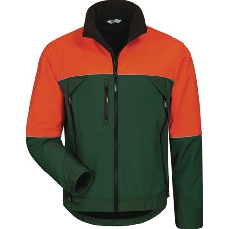 Elysee Softshell-Jacke Sanddorn M grün/orange (1/5)