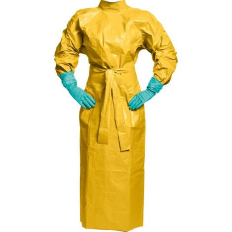 TYCHEM Kittel 2000 C Gr. S/M, gelb Dupont (1/5)
