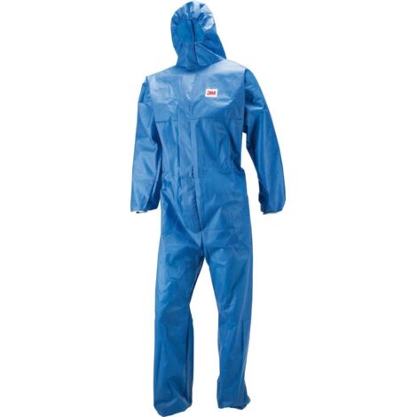 3M Schutzanzug Kategorie 3 Staubschutzanzug Einweg-Schutzanzug blau Größe L