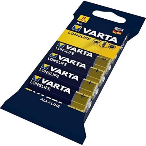 Varta Longlife 4106 - Batterie 8 x AA-Typ - Alkalisch (1/5)