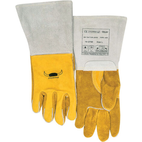 Weldas Schweißer-Schutzhandschuh-Paar 10-2750, Handschuhgröße: 9