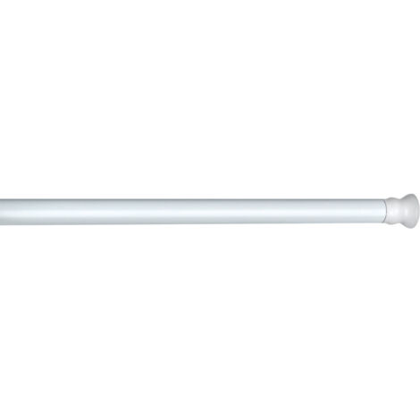 WENKO Teleskop-Duschstange 70-115cm, weiß, ausziehb.