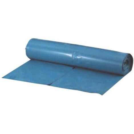 Müllsack 800 x 1000 mm blau 45 my Rolle a 25 Stk 10 Stk