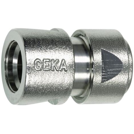 GEKA plus-Schlauchstück St-Sys.,MS, 1/2", 13mm,SB m. Spannmutter plus
