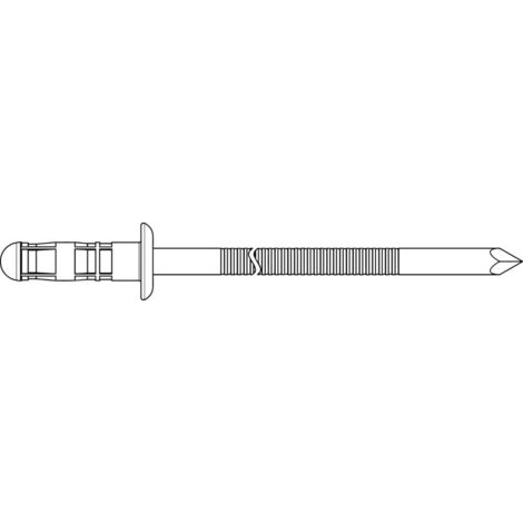Gesipa Poly-Bulb Blindniete Alu/Stahl 4,8 x 11 250 Stk (1/5)