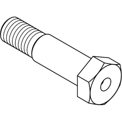Vis Hexagonale Reyher DIN 610 – Axe Lisse Avec Court Téton Fileté, M10 X 65mm, Classe 8.8, Made In Germany