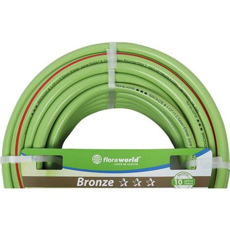 floraworld Gartenwasserschlauch 19 mm 3/4Z 25 m Bronze (1/2)