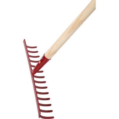 OFFNER Betonrechen 350 Mm - Gehärtet Mit 14 Zinken Für Professionelles Arbeiten