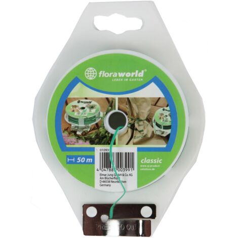 floraworld Flachbindedraht 50 m (1/2)