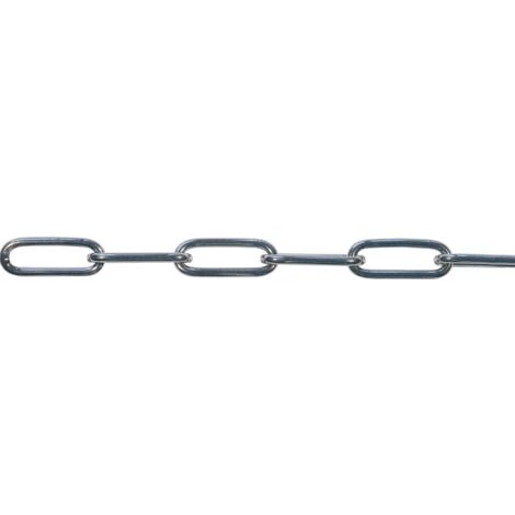 PÖSAMO Schweißkette DIN 5685 galZn C 8,0 Bundw. 10m 10 Stk (1/4)