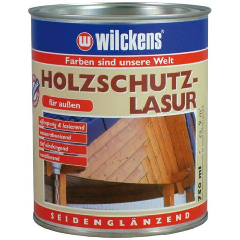 Wilckens Holzschutzlasur Teak seidenglänzend 0,75l 16789900050