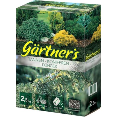 gpi Gärtner´s Spezialkulturen Tannen-Koniferen-Dünger 2,5 kg (1/2)