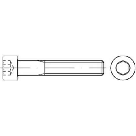 DIN 912 Zylinderschraube, Innensechskant M 24 X 300 A4 Blank