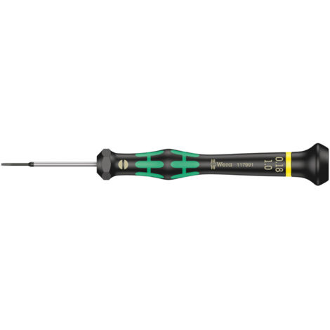 Elektronik- Schraubendreher Schlitz 1x0,18x40mm Wera