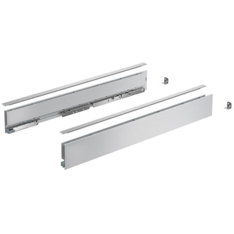 Hettich Avantech You Zarge Stahl Silber Set H77 NL550