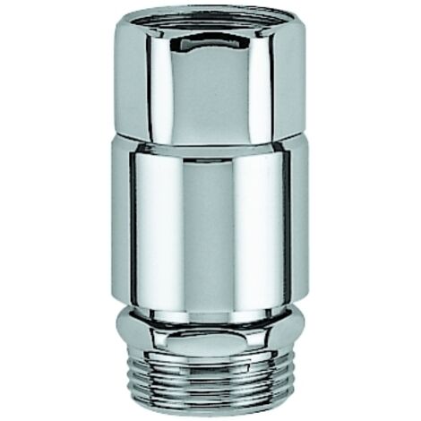 Grohe Rohrbelüfter, DN 20, Sicherungseinrichtung Typ HD, zur Eigensicherung gegen Rückfließen, Chrom (1/4)